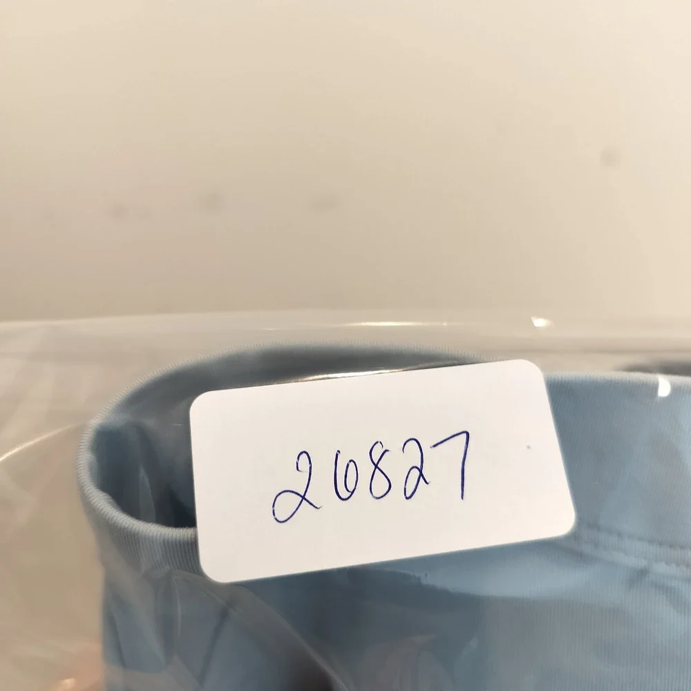 Duluth Trading Co Wireless Bra Womens 40DD Molded Cup Light Blue Comfort